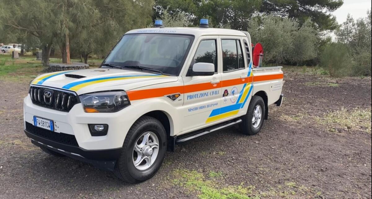 BELPASSO. MISERICORDIA INAUGURA MEZZO ANTINCENDIO - 