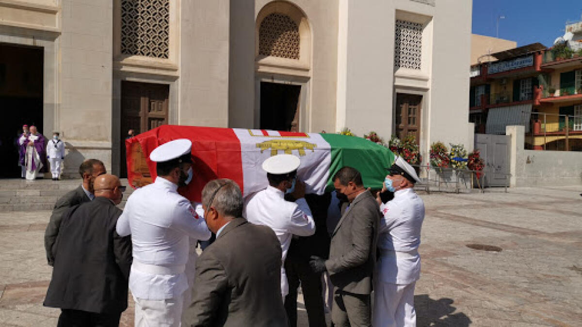 MILAZZO, CELEBRATI I FUNERALI DEL SOTTUFFICIALE EROE - 