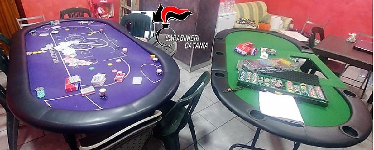 BIANCAVILLA: BISCA CLANDESTINA NEL SALONE DA BARBIERE, 18 PERSONE DENUNCIATE - 