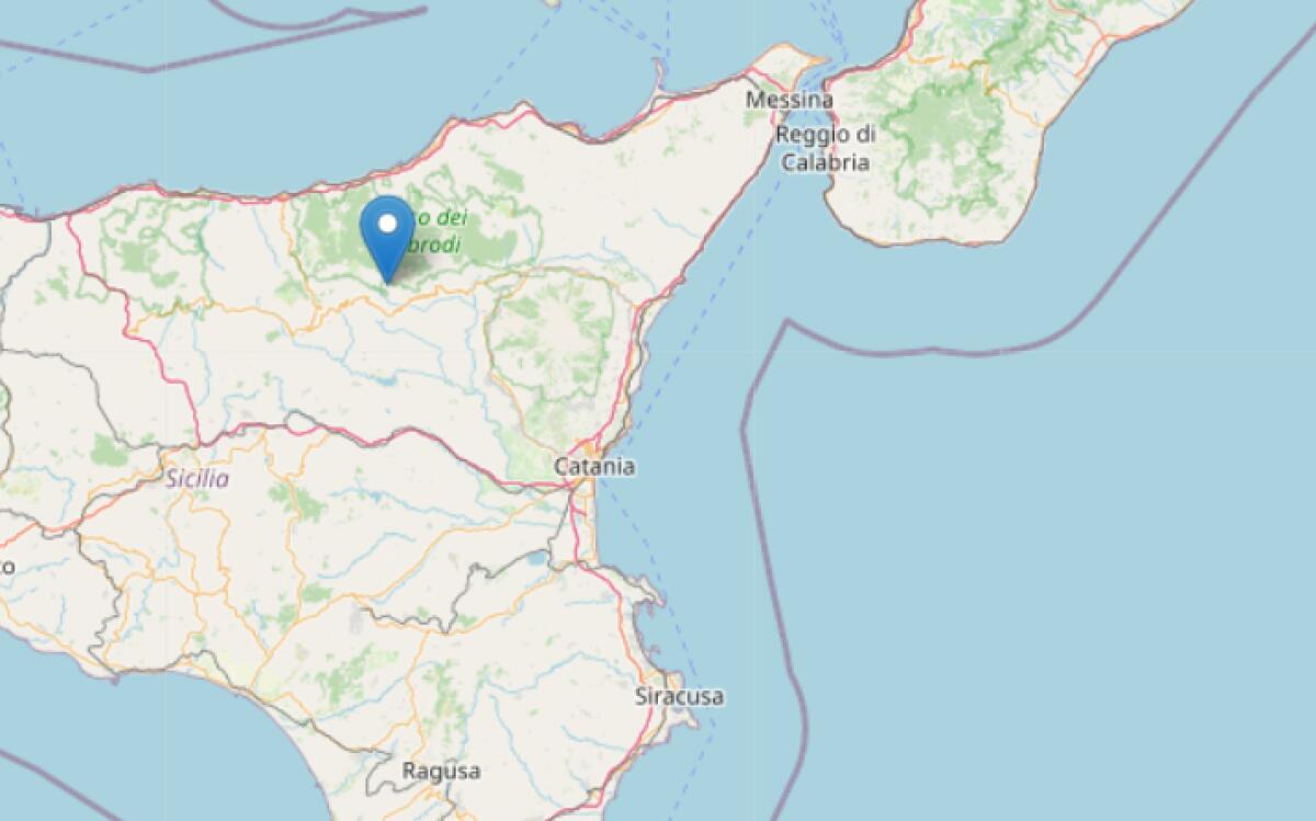 SCIAME SISMICO IN ATTO CERAMI E TROINA, LA PIÙ' FORTE DI MAGNITUDO 3.3 - 