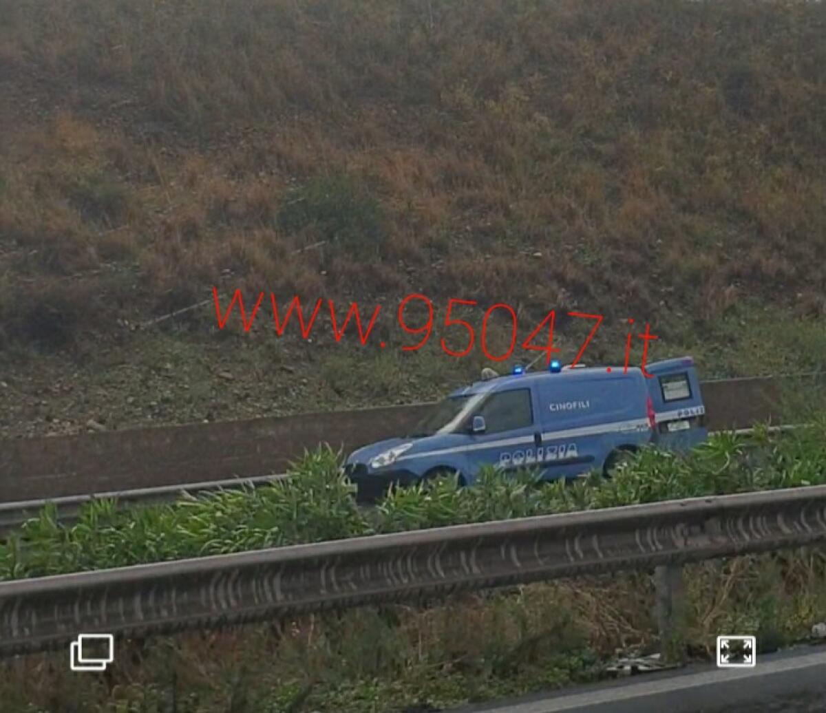 CHIUSO LO SVINCOLO MISTERBIANCO SULLA TANGENZIALE IN DIREZIONE SIRACUSA - 