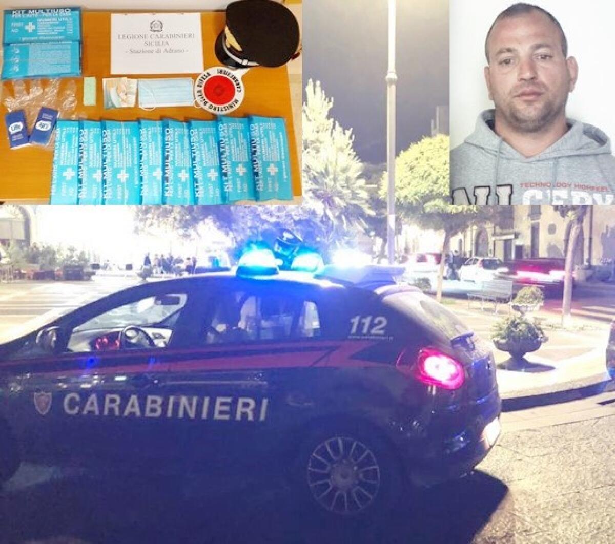 PATERNÒ ED ADRANO: INTENSIFICATI I CONTROLLI ANTI-COVID: UN ARRESTO E DUE DENUNCE - 