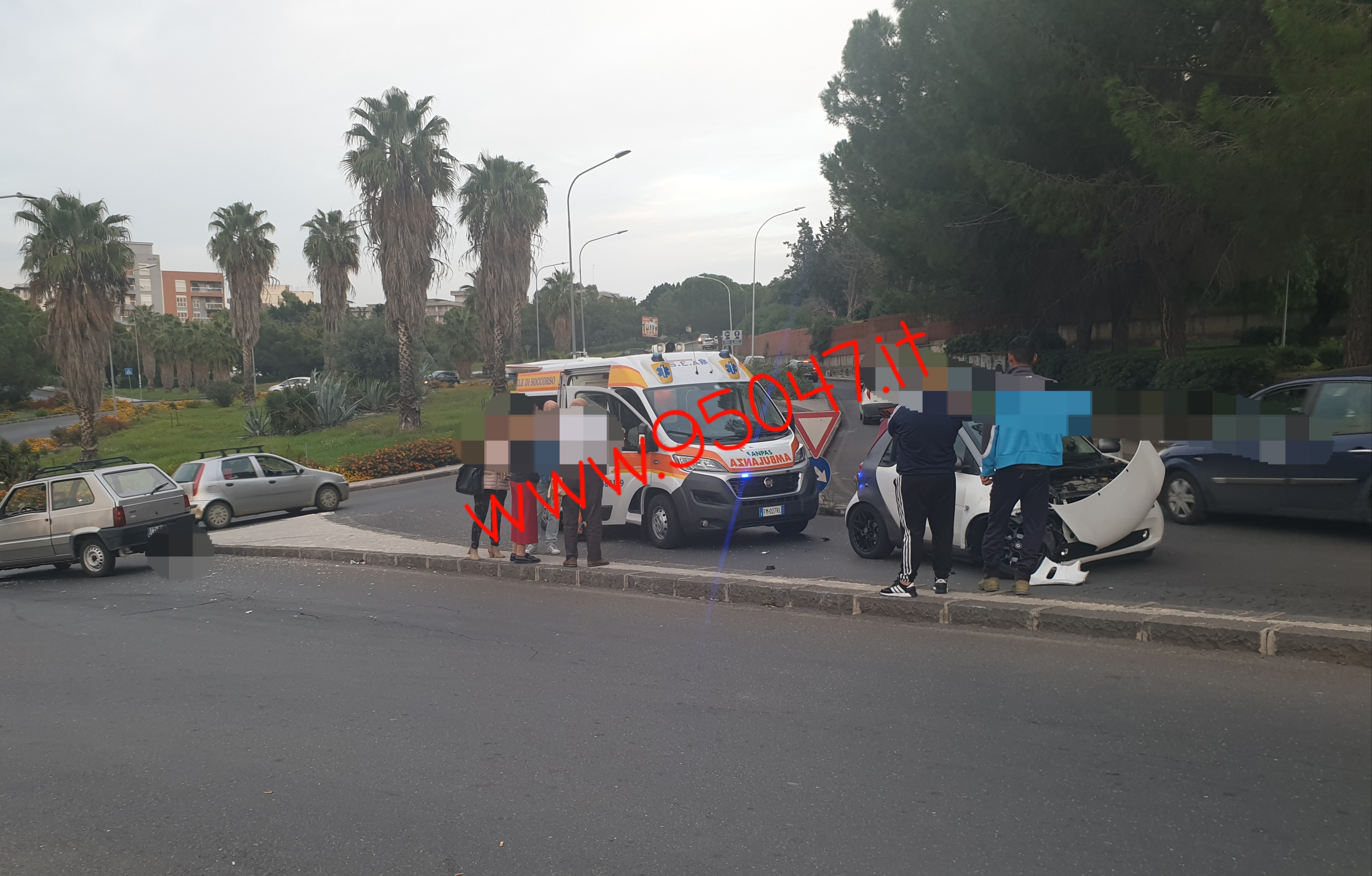 PATERNÒ: DUE INCIDENTI IN CITTÀ NELLA GIORNATA DI OGGI, FERITI