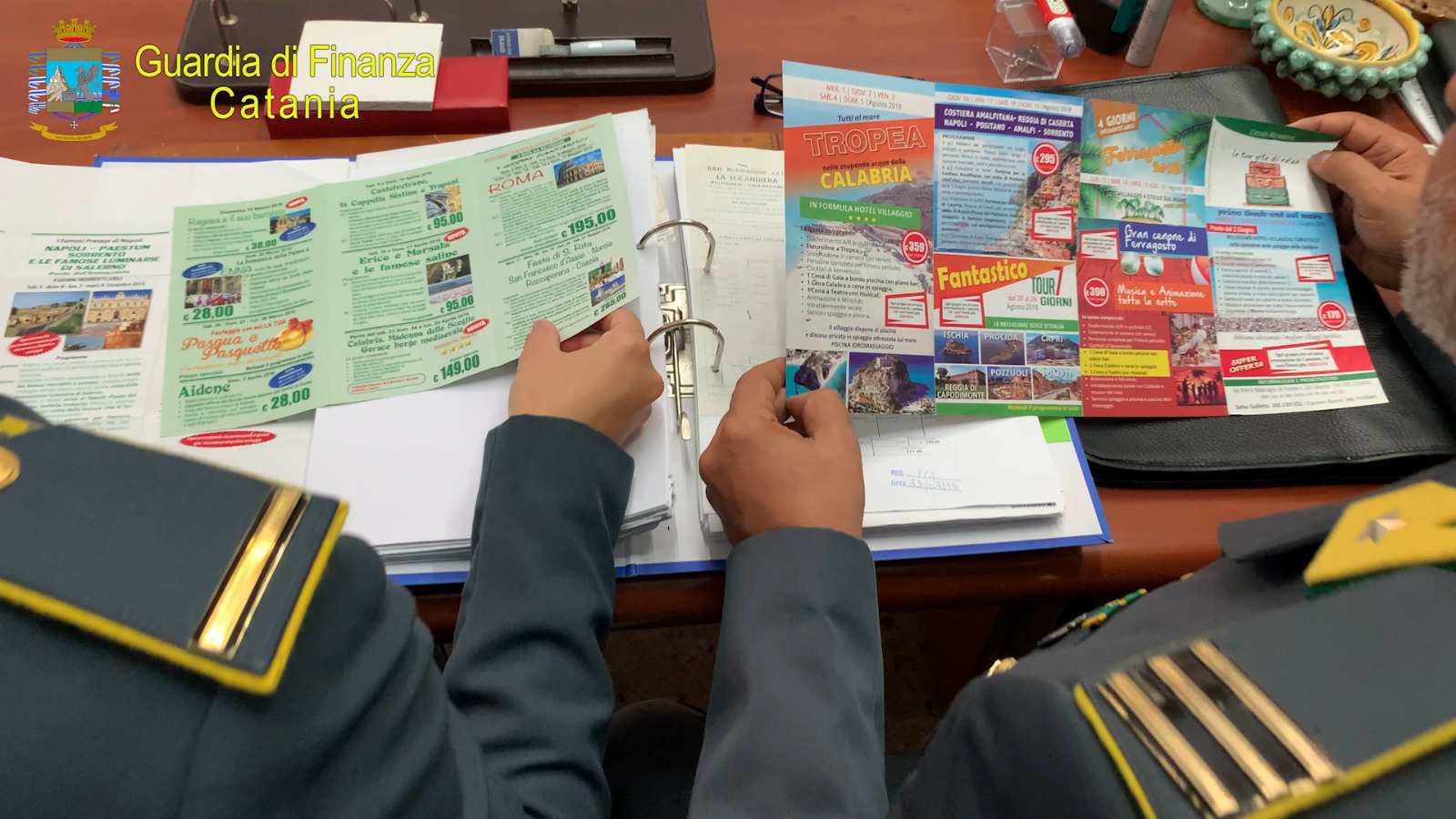 CATANIA, L’AGENZIA DI VIAGGI ERA ABUSIVA, VIOLAZIONI FISCALI PER CIRCA 700MILA EURO