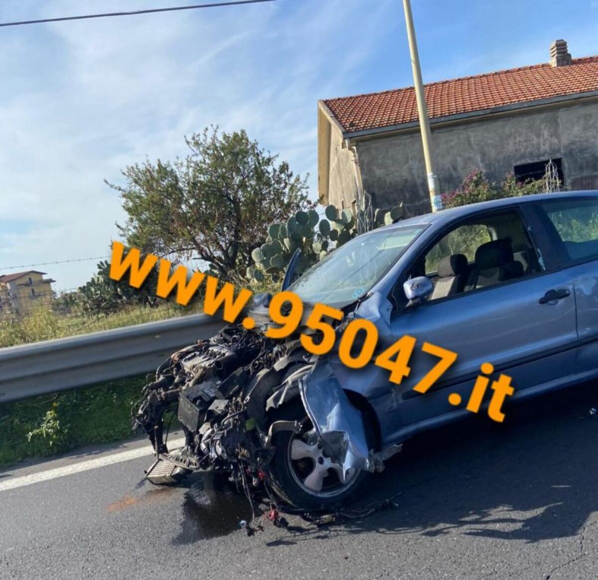 INCIDENTE SULLA SS121 A PALAZZOLO, FERITO - 