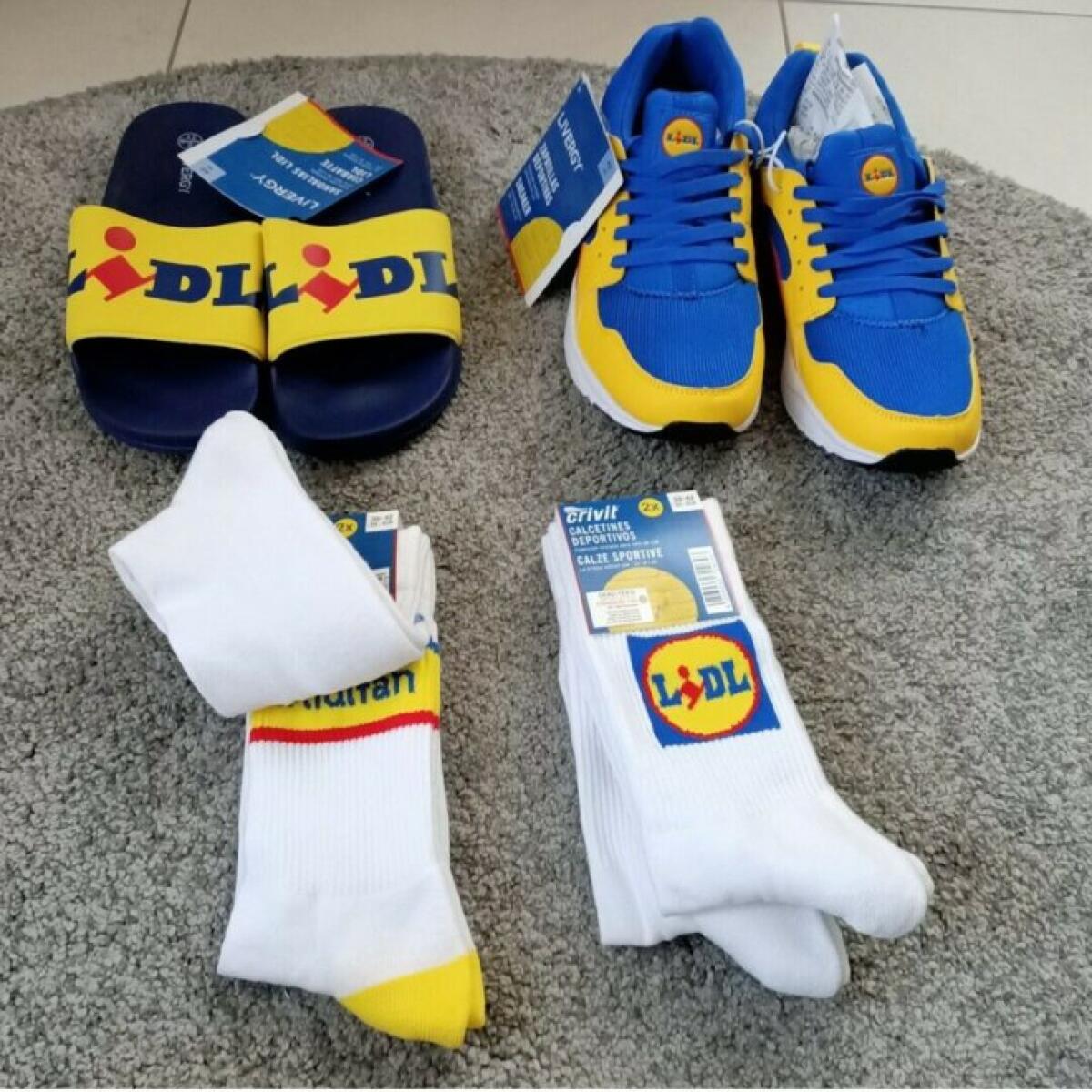 LIDL, SCARPE E CIABATTE ESAURITE IN POCHE ORE, RIVENDUTE SU EBAY FINO A 500 EURO - 