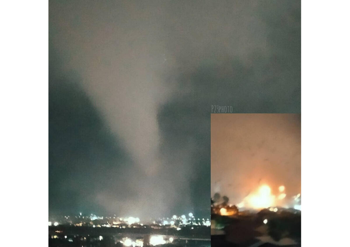 TORNADO A CATANIA, TETTI SCARAVENTATI, ALBERI ABBATTUTI.  LE IMMAGINI - 