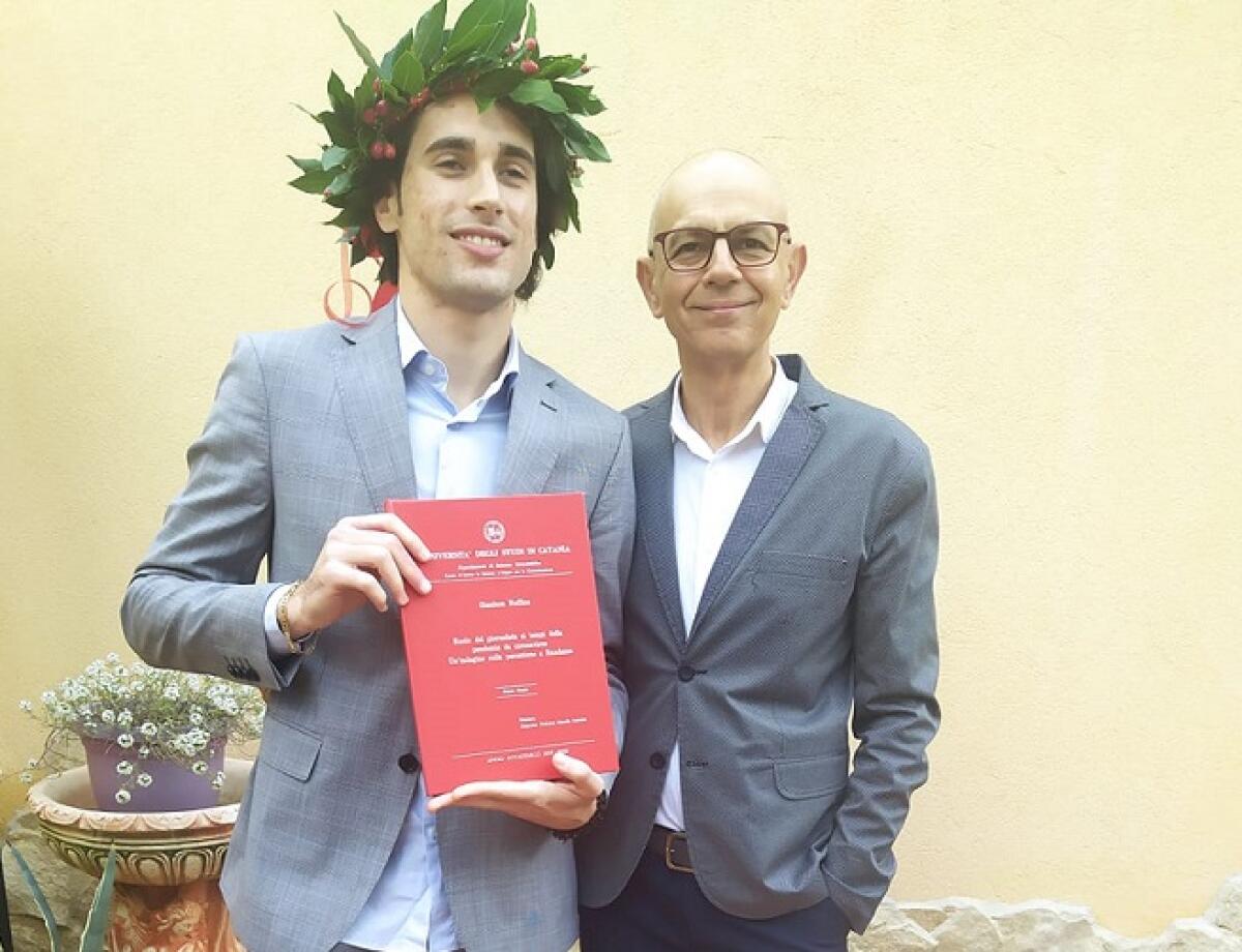 AUGURI AL NOSTRO GIOVANE COLLABORATORE - 