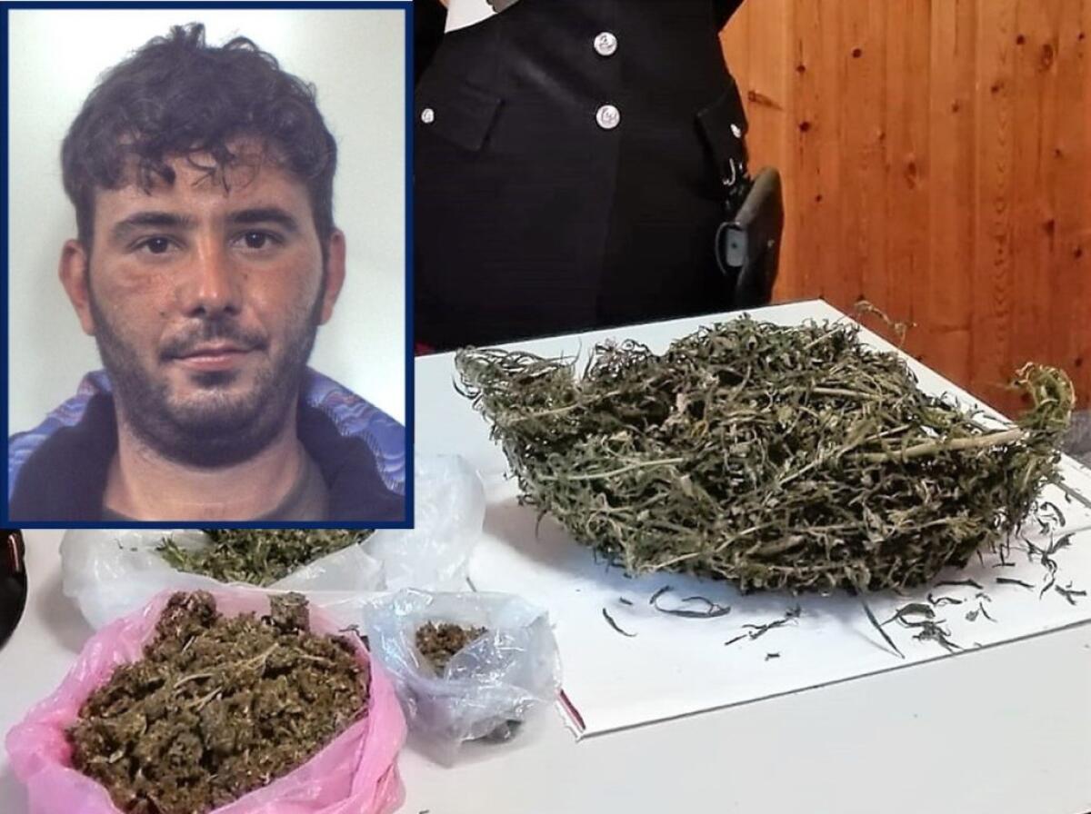 BELPASSO. UTILIZZAVA UN CASOLARE ABBANDONATO E LA CARCASSA DI UN’AUTO PER NASCONDERE LA DROGA - 