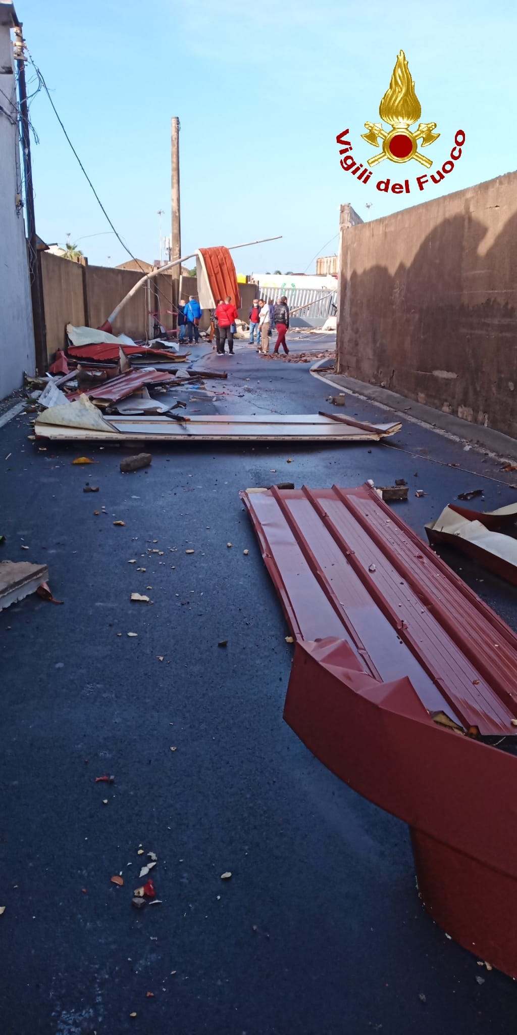TROMBA D’ARIA A CATANIA: DOPO LA PAURA, SI CONTANO I DANNI