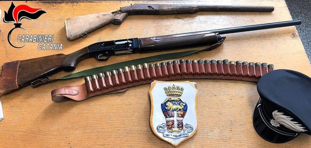 RAMACCA. VIGILAVA IL RACCOLTO ARMATO DI FUCILE: DENUNCIATO - 