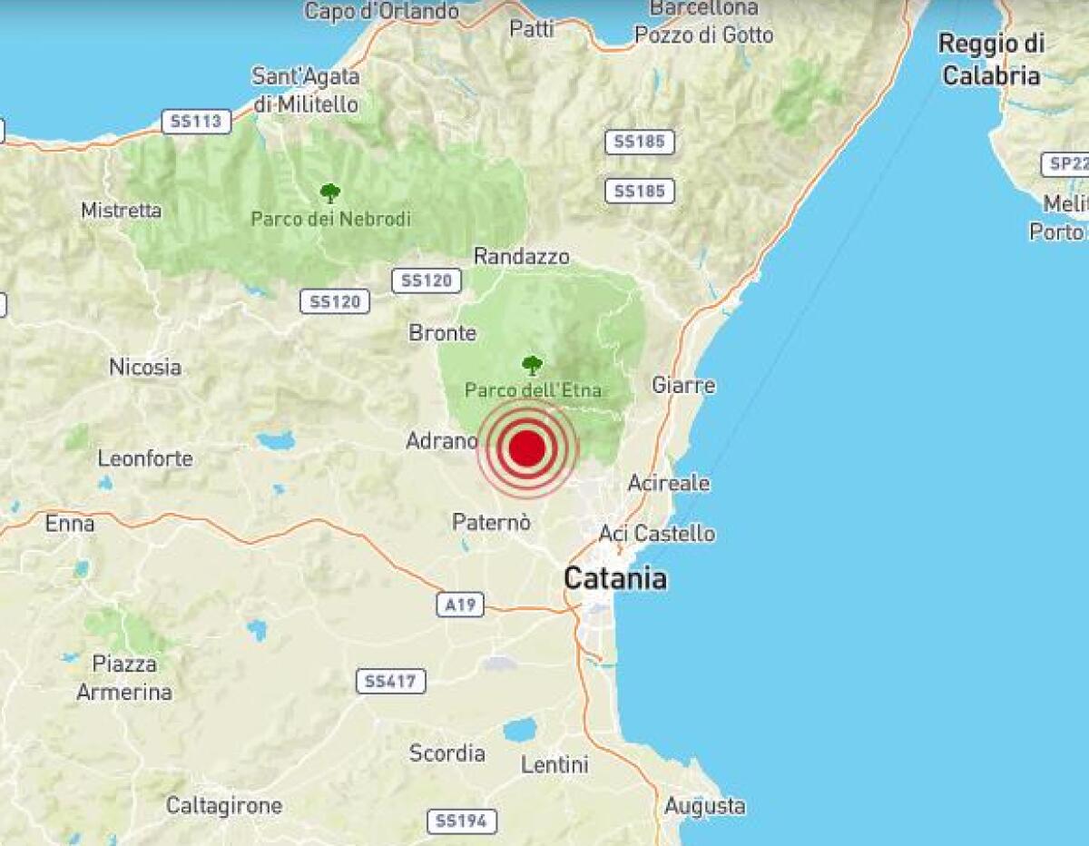 NUOVA FORTE SCOSSA DI MAGNITUDO 3.8 A RAGALNA - 