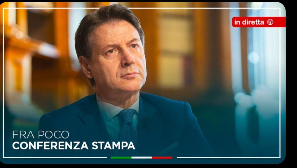 ATTESA A BREVE CONFERENZA DEL PREMIER CONTE - 