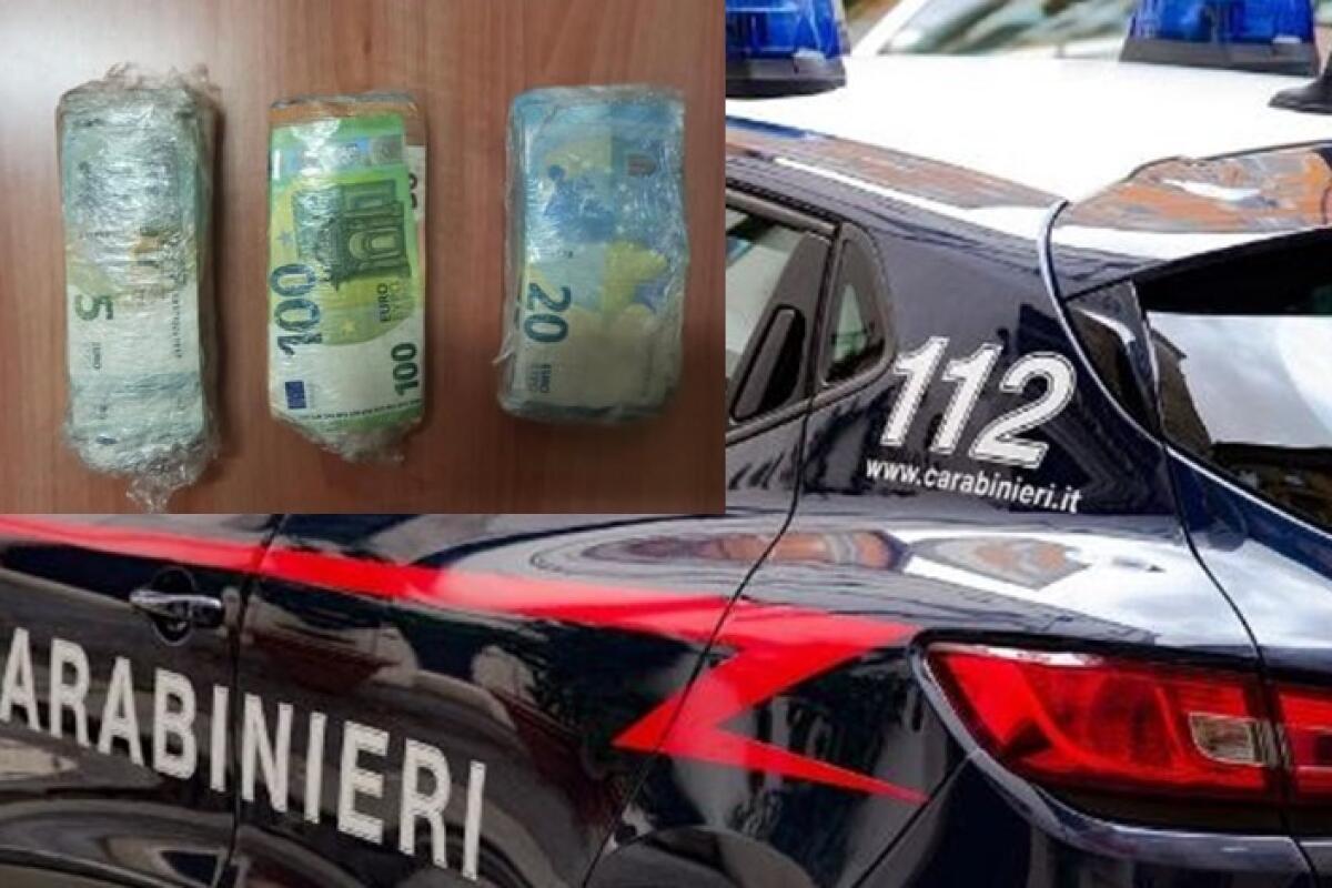 Paternò, vede i carabinieri e cerca di nascondere 10 mila euro in contanti - 