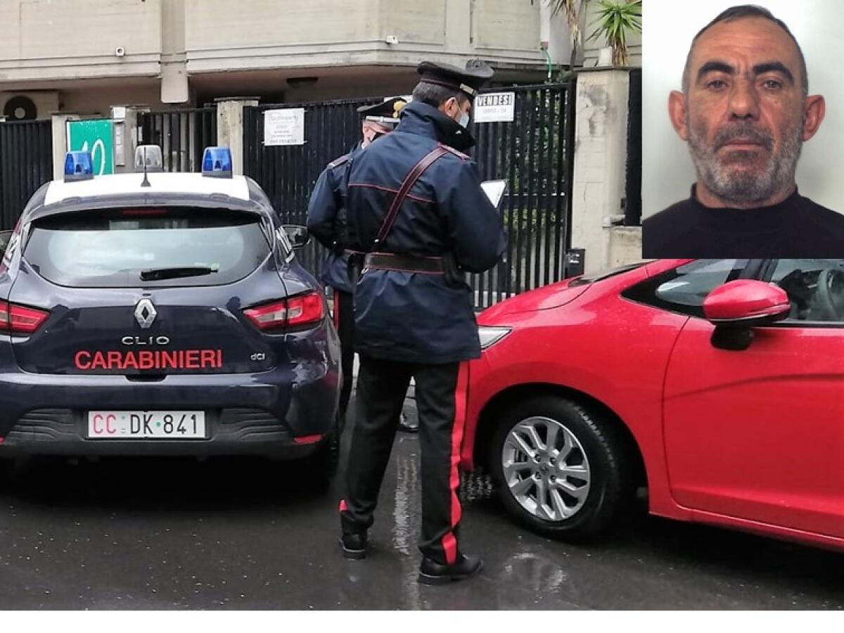 ACI CASTELLO, SORPRESO A RUBARE LE GOMME DI UN’AUTO: ARRESTATO - 