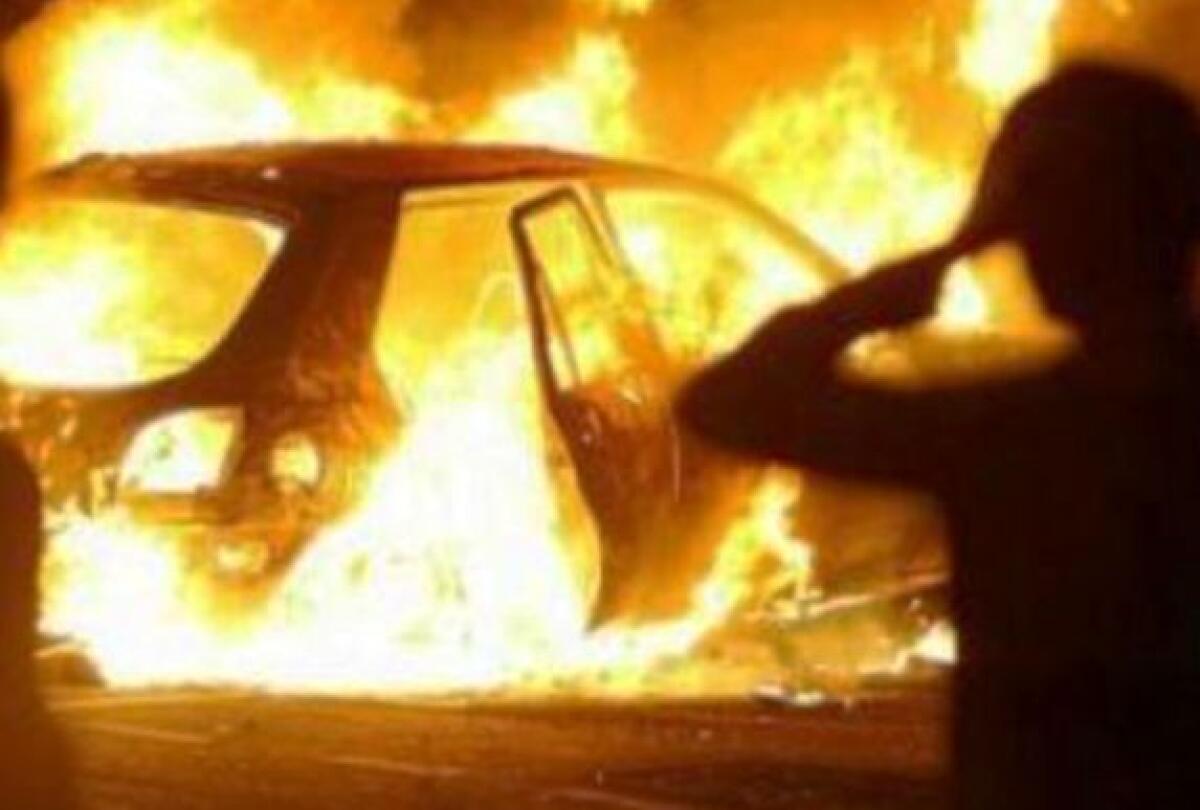 MISTERBIANCO:  SI SCHIANTA E MUORE AVVOLTO DALLE FIAMME  23ENNE MILITARE USA DI STANZA A SIGONELLA - 