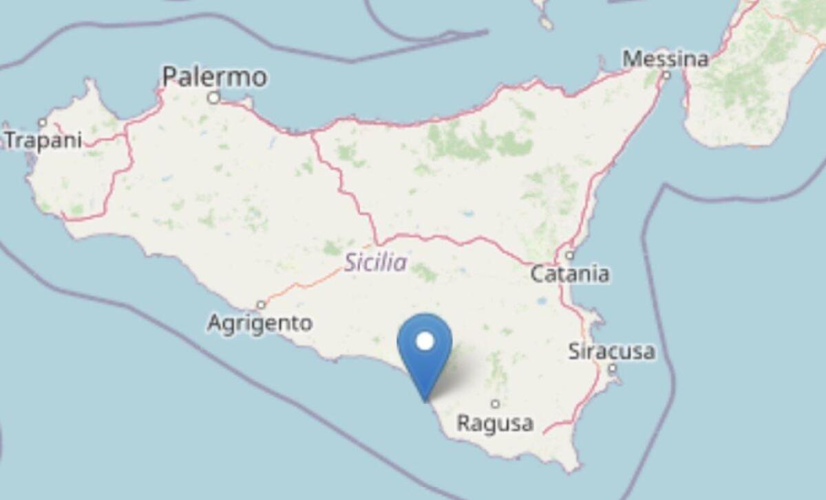 TERREMOTO MAGNITUDO 4.4 SULLA COSTA RAGUSANA ,PROTEZIONE CIVILE E VIGILI DEL FUOCO: NON RISULTANO DANNI E FERITI - 