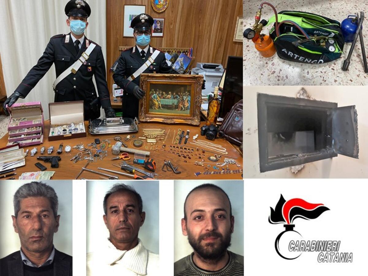 VESTITI ELEGANTI SVALIGIAVANO APPARTAMENTI, ARRESTATI TRE LADRI - 