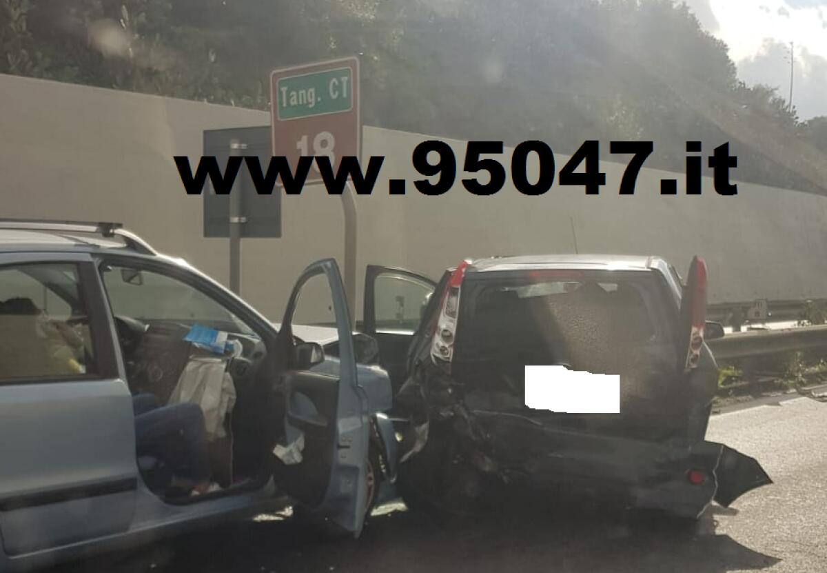 INCIDENTE SULLA TANGENZIALE DI CATANIA, TRAFFICO IN TILT DIREZIONE MISTERBIANCO - 