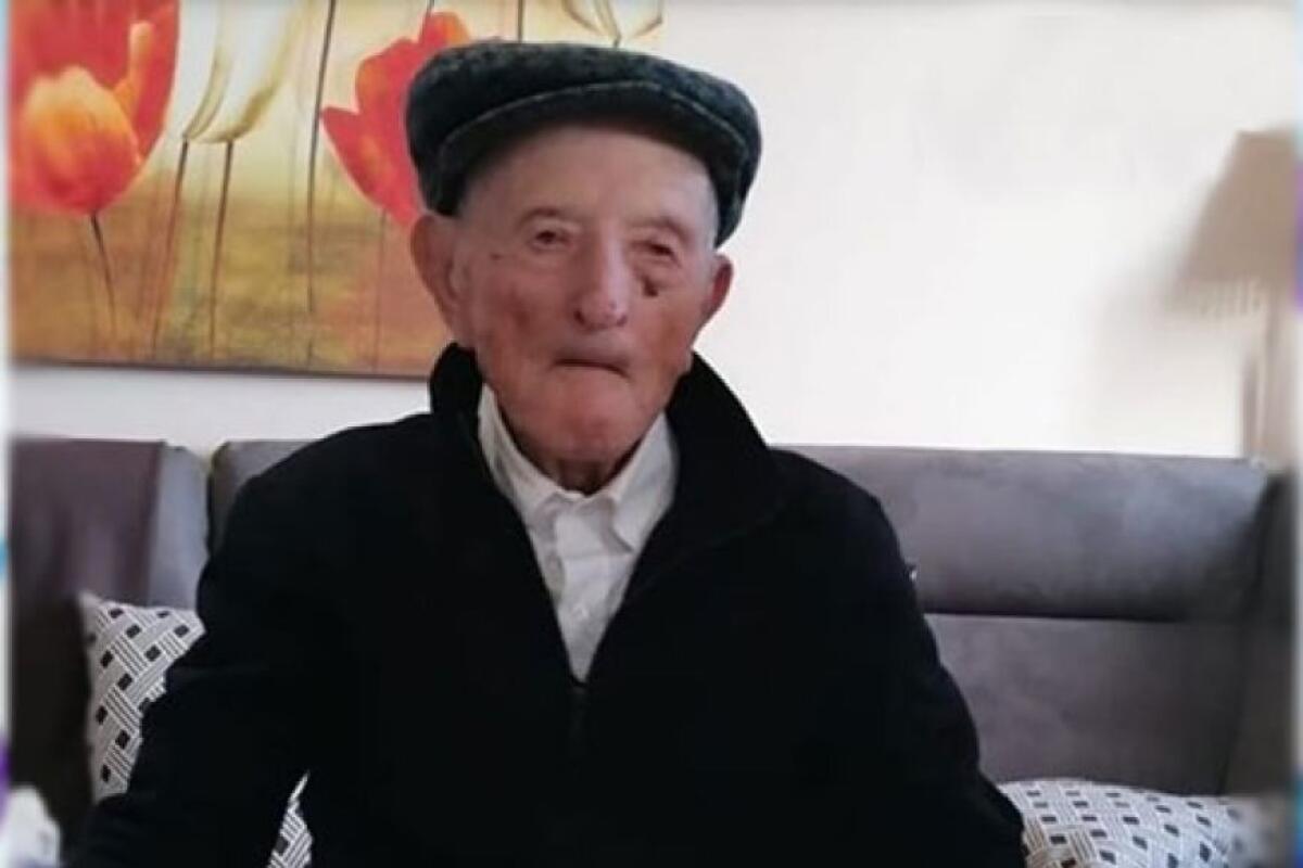 CALTABELLOTTA, NONNO ANTONINO COMPIE 109 ANNI,  E’ IL PIÙ “ADULTO” D’ITALIA - 