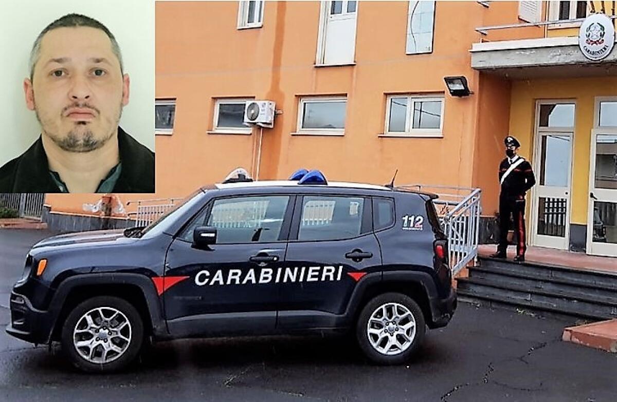 ADRANO. EVADE DAI DOMICILIARI: ARRESTATO - 