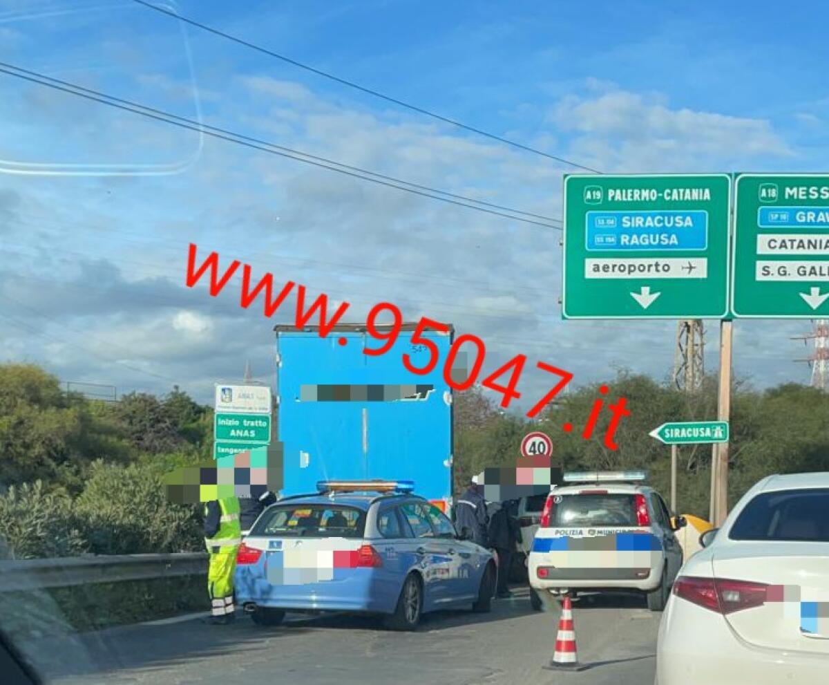 INCIDENTE SVINCOLO TANGENZIALE DI MISTERBIANCO, CODE - 