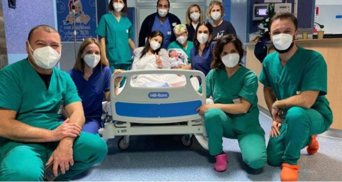 ALL'OSPEDALE GARIBALDI NESIMA DI CATANIA IL PRIMO NATO D'ITALIA DEL 2021 - 