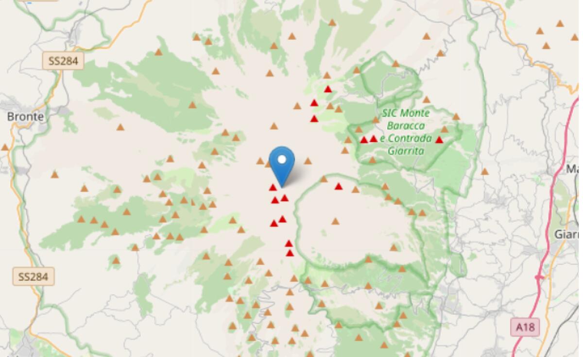 FORTE SCOSSA DI TERREMOTO CON EPICENTRO A MILO DI MAGNITUDO 3.6 - 