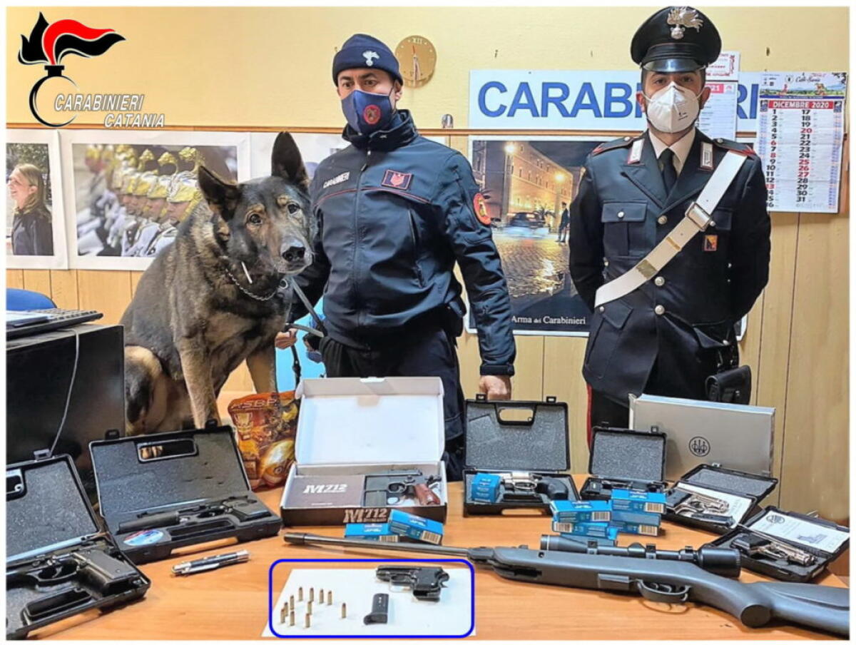 CATANIA. INSOSPETTABILE MODIFICAVA LE ARMI IN CASA: ARRESTATO - 