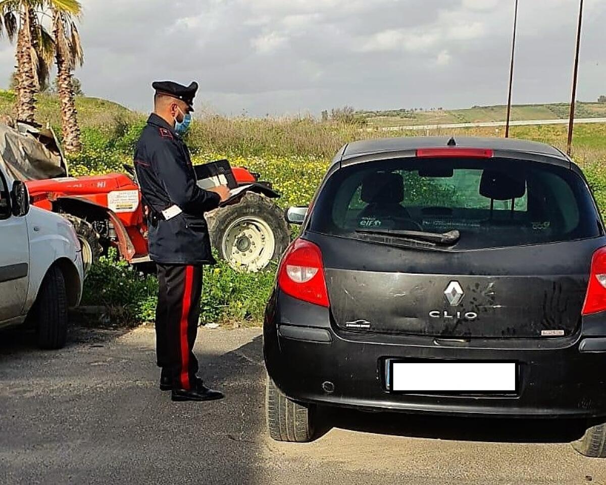 Palagonia (CT). Utilizzavano l’auto confiscata al congiunto condannato per mafia - 