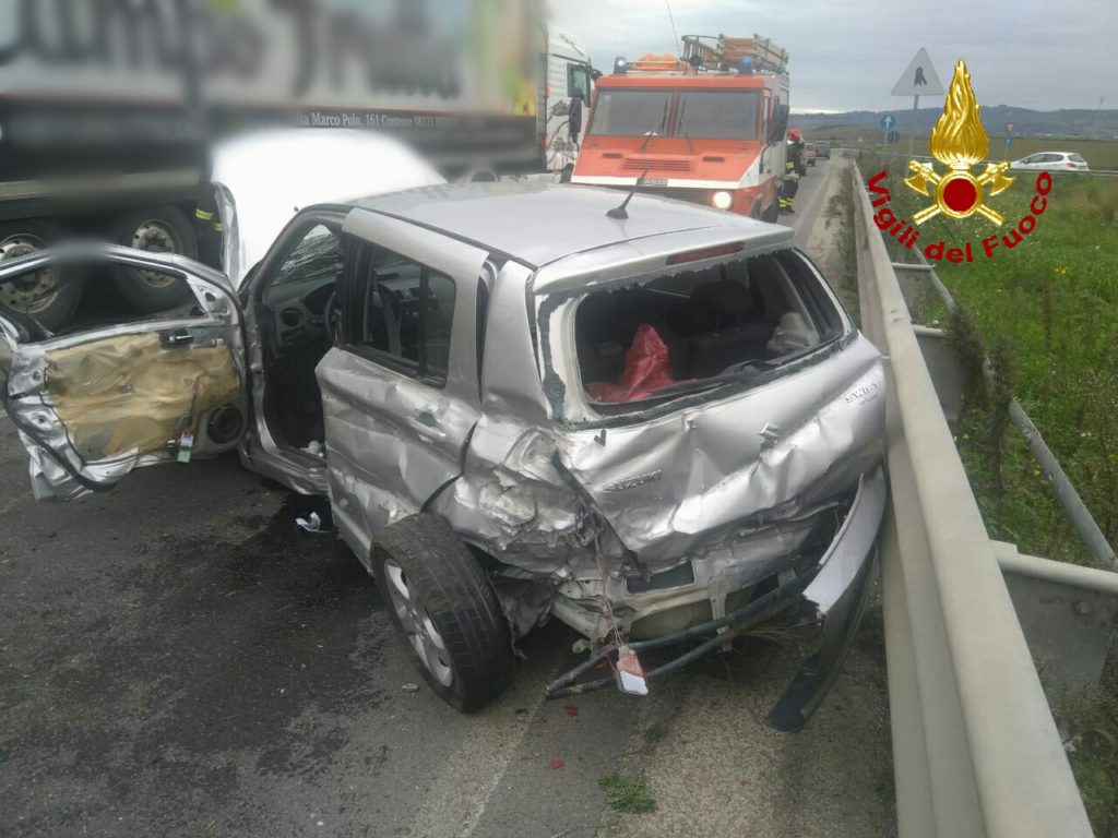 INCIDENTE SULLA CATANIA GELA, UN FERITO GRAVE