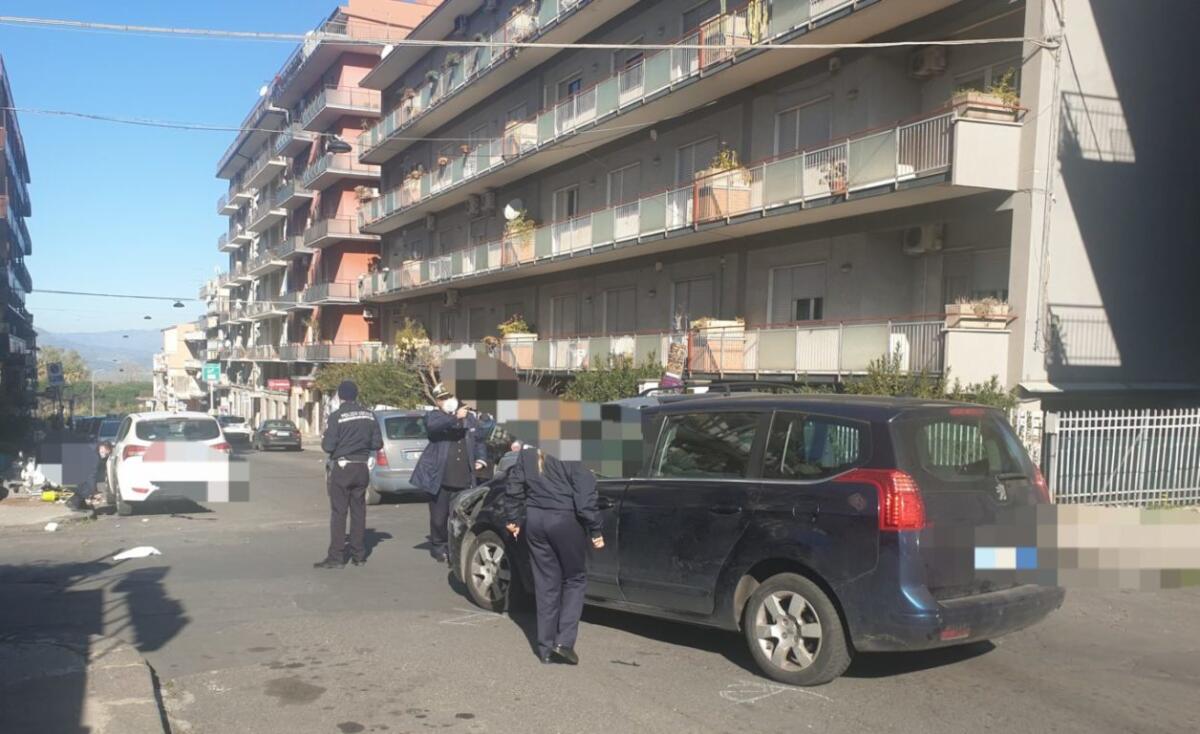 PATERNÒ: GRAVE INCIDENTE, SCONTRO AUTO-SCOOTER IN VIA BELLIA - 