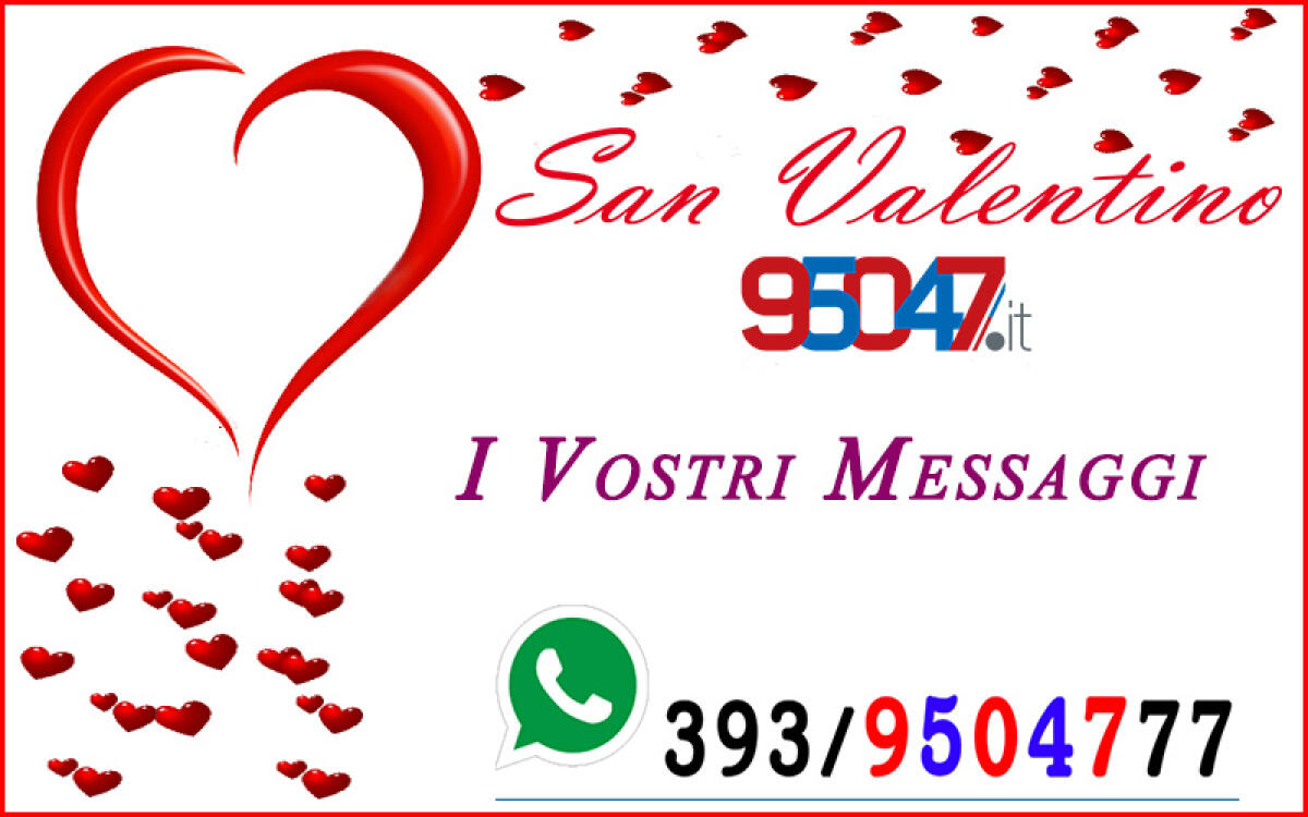 SAN VALENTINO 2021 - I VOSTRI MESSAGGI - 