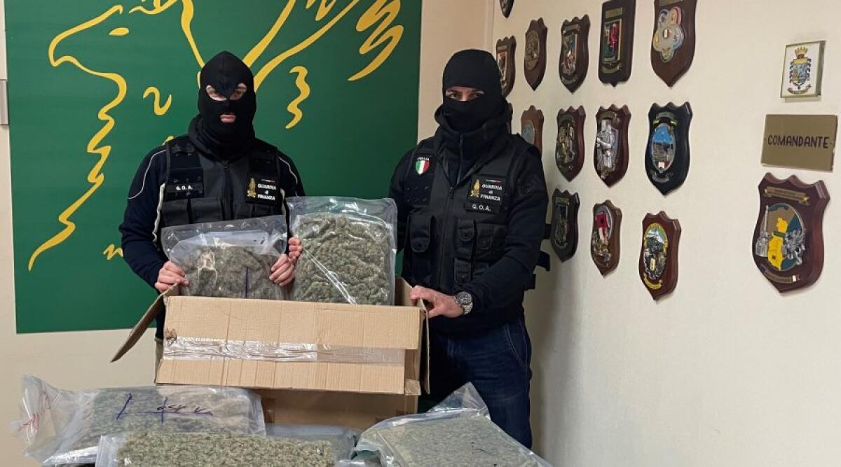 CORRIERE DELLA DROGA DI PATERNÒ TRASPORTAVA 14 KG DI MARIJUANA AD ALTO POTENZIALE, ARRESTATO - 
