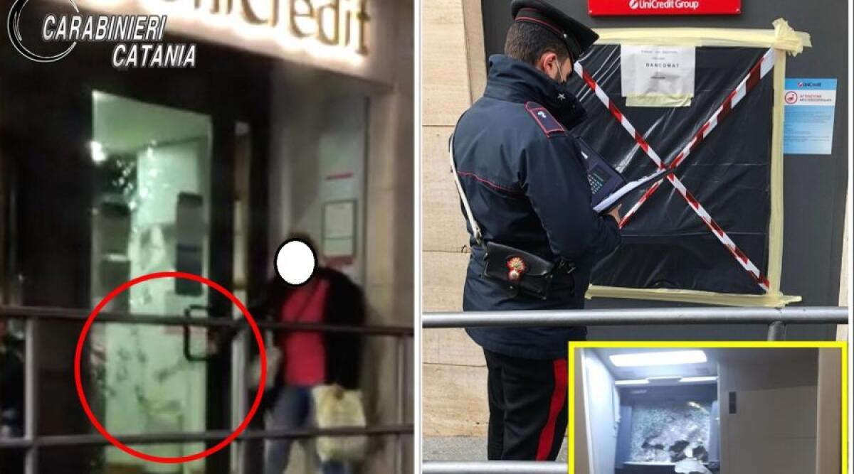 BIANCAVILLA, TENTA SPACCATA A COLPI DI MARTELLO: DONNA ARRESTATA DAVANTI L’UNICREDIT - 