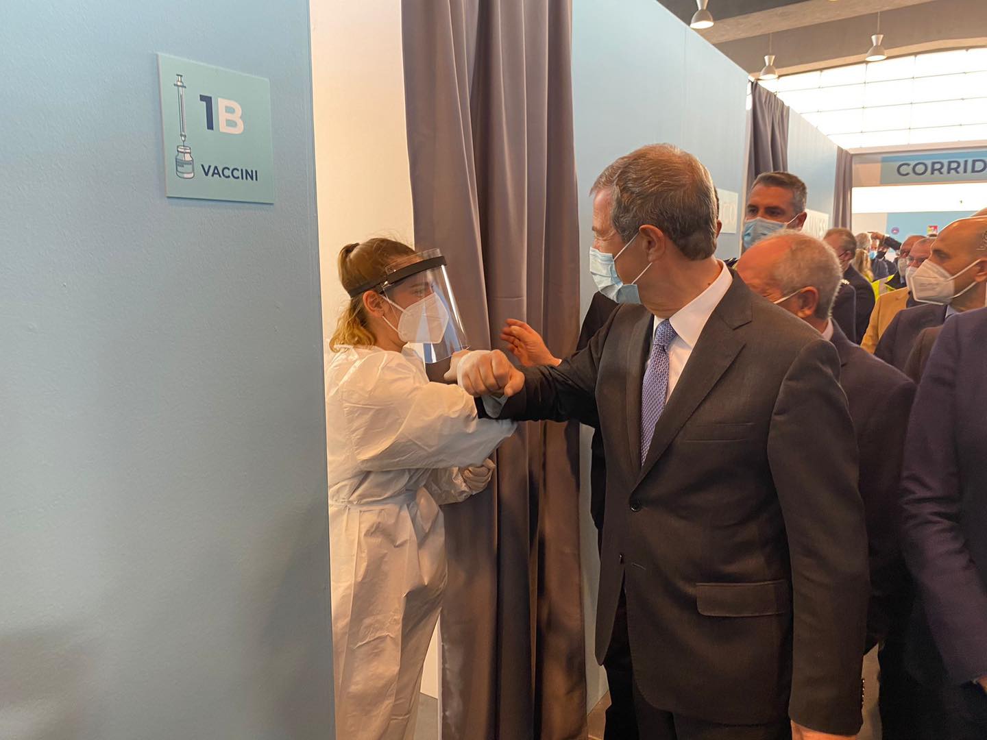 VACCINI: INAUGURATO A CATANIA SECONDO HUB SICILIA