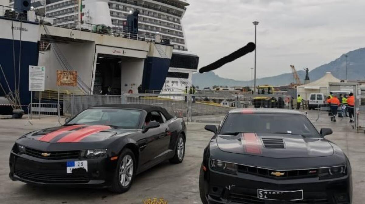 PORTO DI PALERMO: TUNISINI SBARCANO A BORDO DI CHEVROLET CONTRAFFATTE - 
