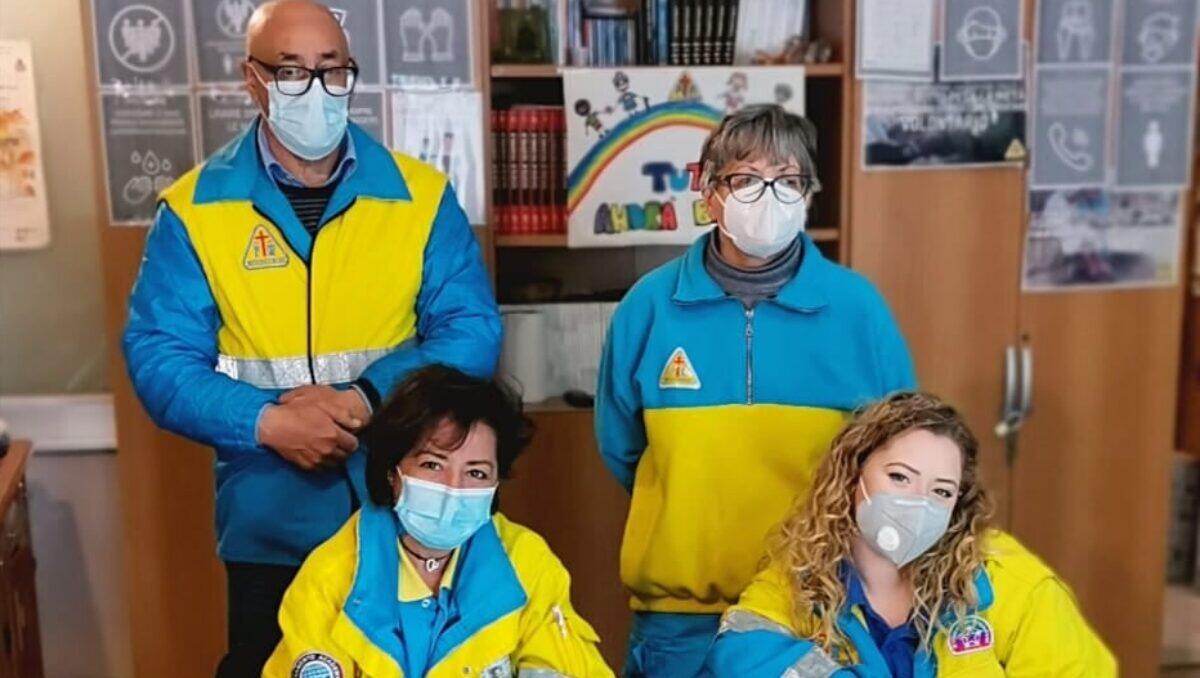 MISERICORDIE CATANESI A FIANCO DELLE PARROCCHIE PER LE VACCINAZIONI COVID-19 - 