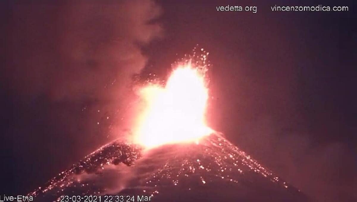 PAROSSISMO DELL’ETNA IN CORSO, LA DIRETTA DALLE WEBCAM - 