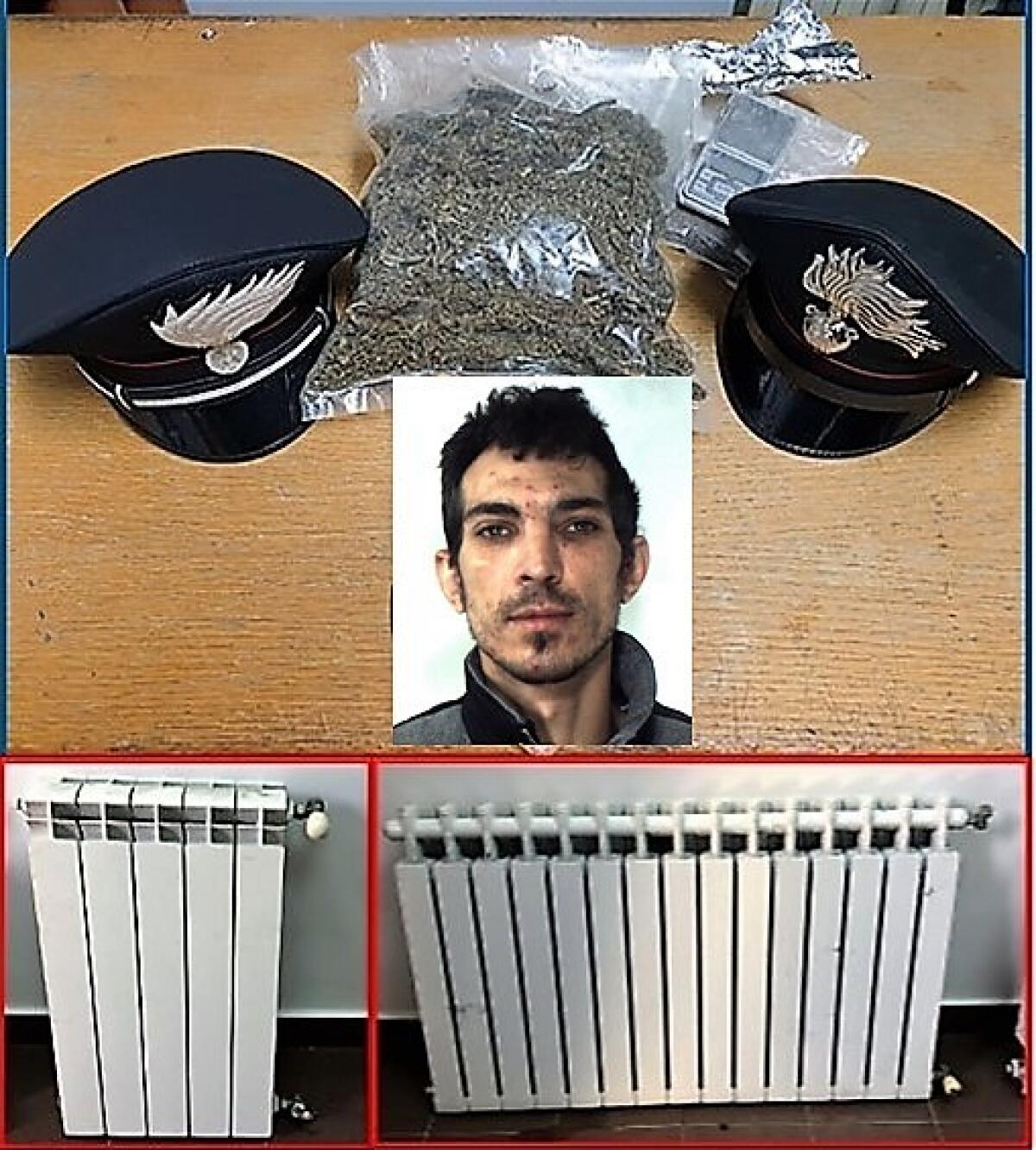 RAMACCA. IN POCHI MINUTI SI TRASFORMA DA LADRO-RICETTATORE A SPACCIATORE - 