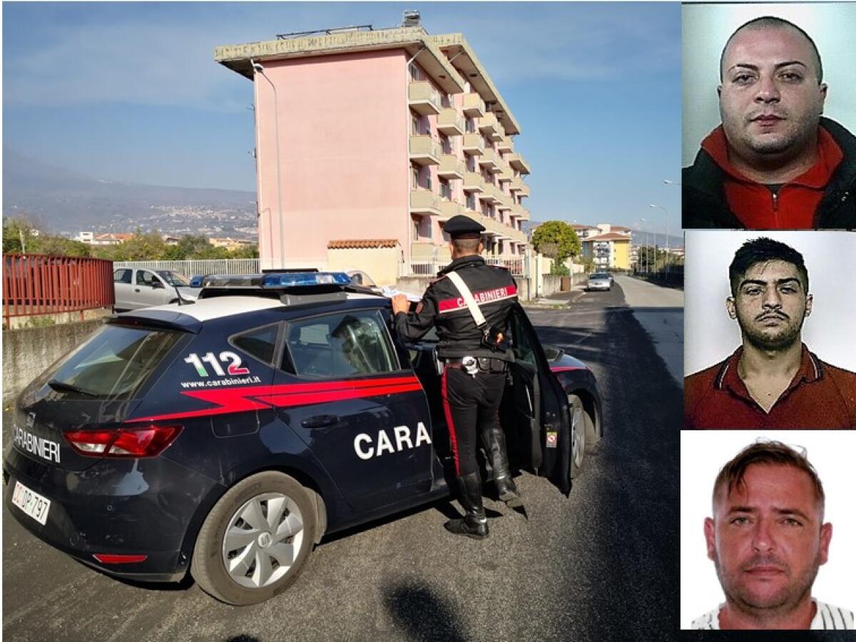 GIARRE . ARRESTATI TRE TOPI D’AUTO - 