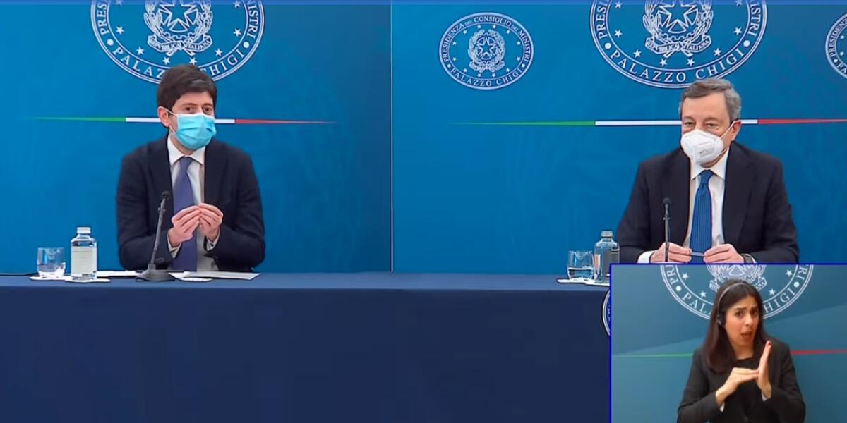 SCUOLE, DRAGHI ANNUNCIA: “APERTE FINO ALLA PRIMA MEDIA ANCHE IN ZONA ROSSA” - 