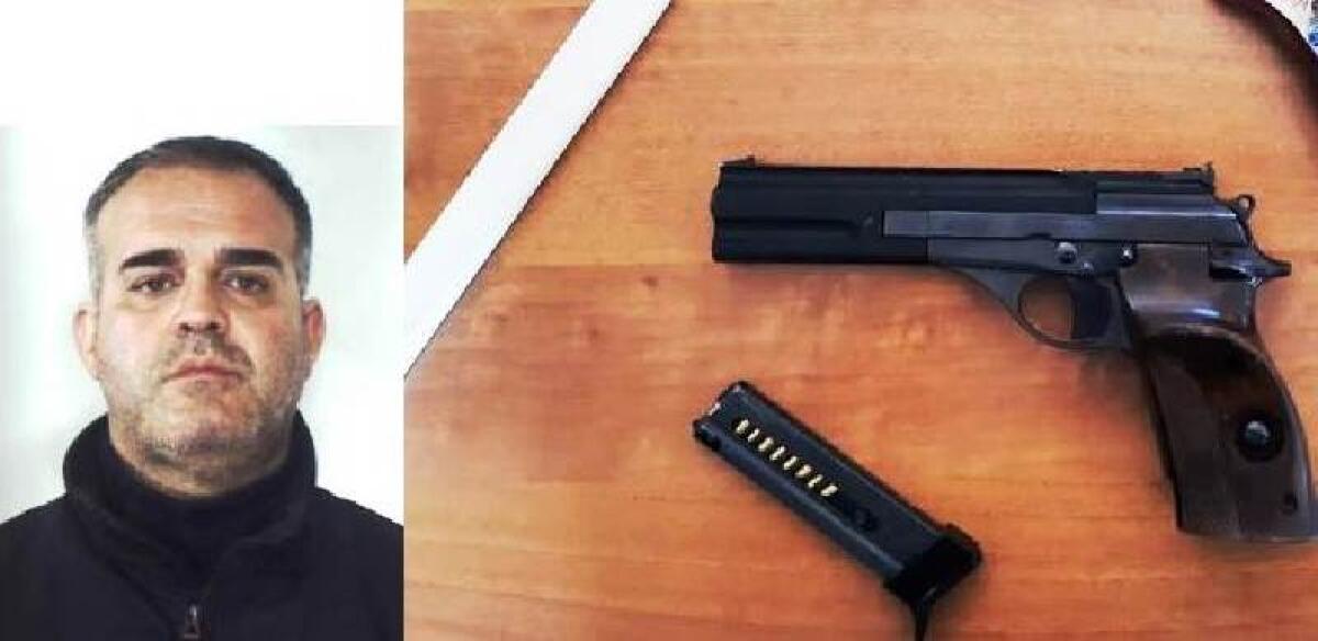 GIRAVA IN AUTO ARMATO: ARRESTATO PRESUNTO AFFILIATO A UN CLAN MAFIOSO - 