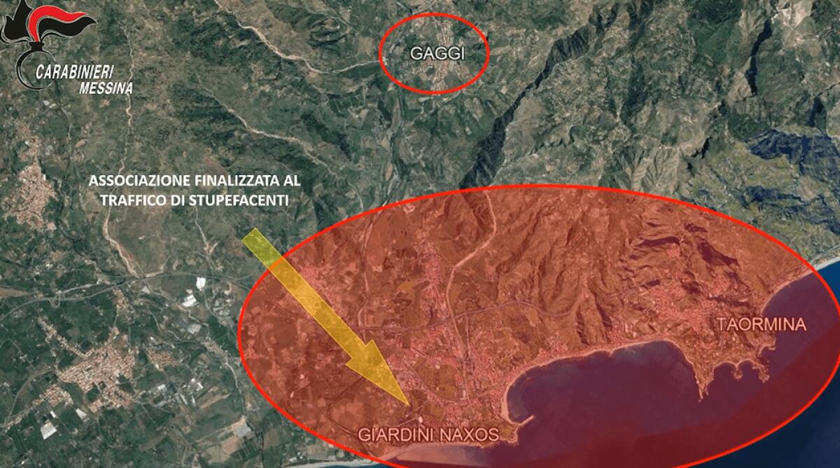 OPERAZIONE “ALCANTARA”: DROGA TRA TAORMINA E GIARDINI NAXOS, 26 ARRESTI - 