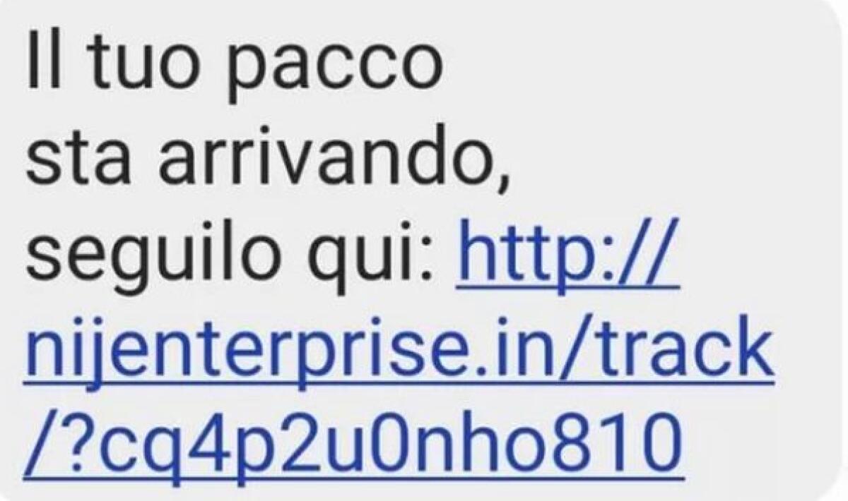 "IL TUO PACCO STA ARRIVANDO", LA NUOVA TRUFFA VIA SMS PER RUBARE DATI SENSIBILI - 