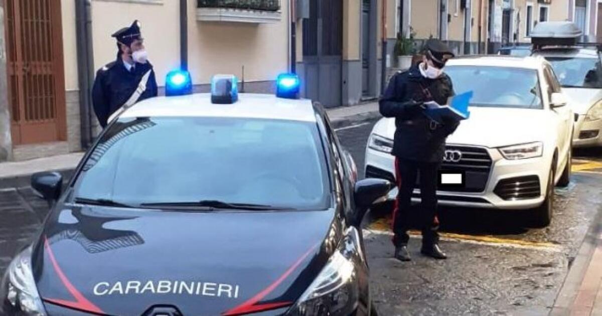 SAN GREGORIO: I CARABINIERI INTERROMPONO UNA FESTA DI COMPLEANNO, 25 I SAN­ZIO­NA­TI - 
