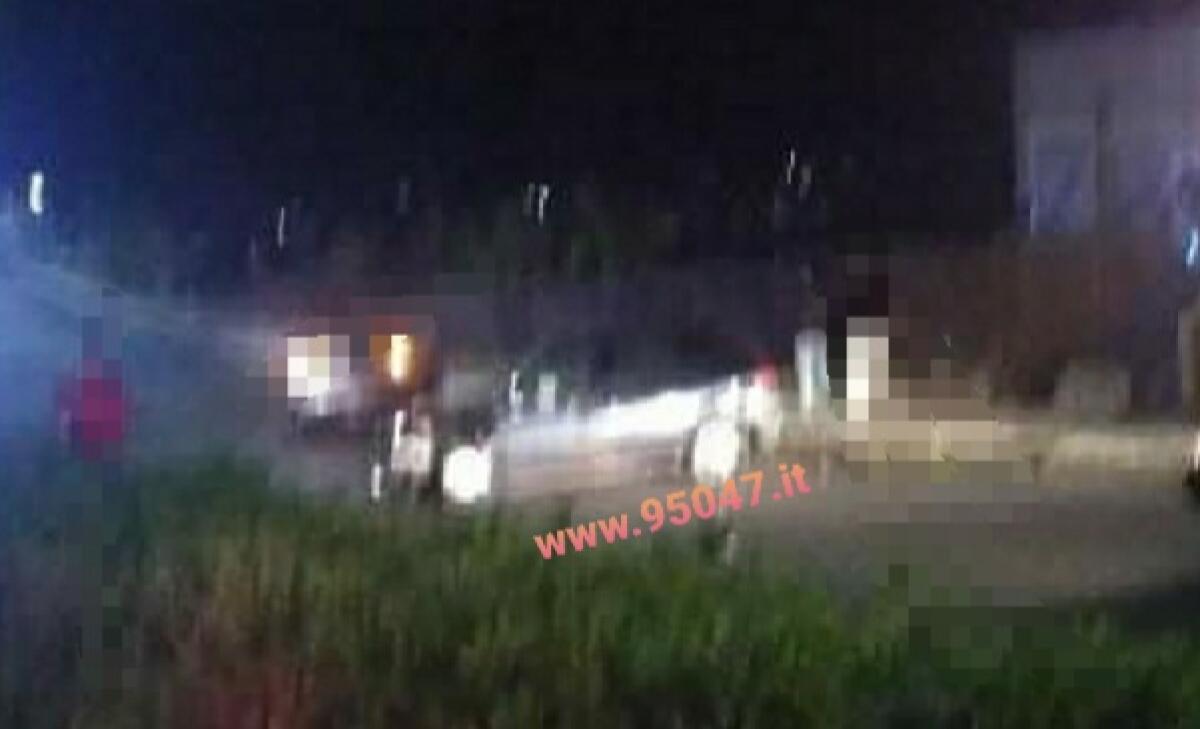 PATERNÒ: INCIDENTE NELLA NOTTE AL CORSO ITALIA - 