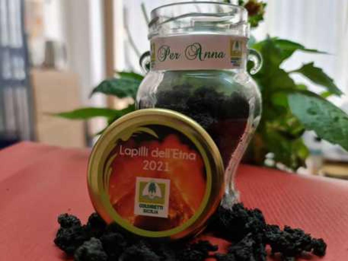 LAPILLI ETNA IN VENDITA PER AIUTARE DONNA MALATA DI TUMORE - 