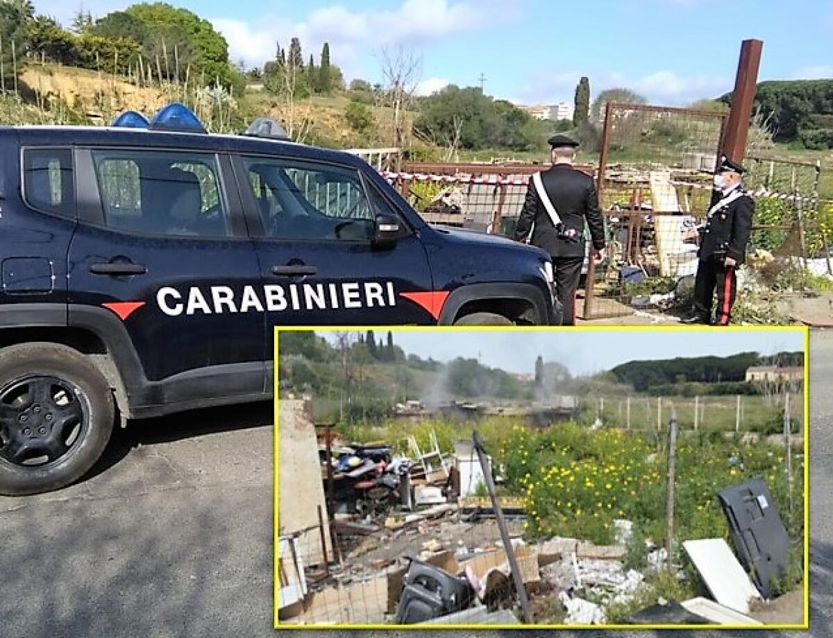CALTAGIRONE. SEQUESTRATA UNA DISCARICA ABUSIVA: DENUNCIATO IL PROPRIETARIO DEL FONDO AGRICOLO - 