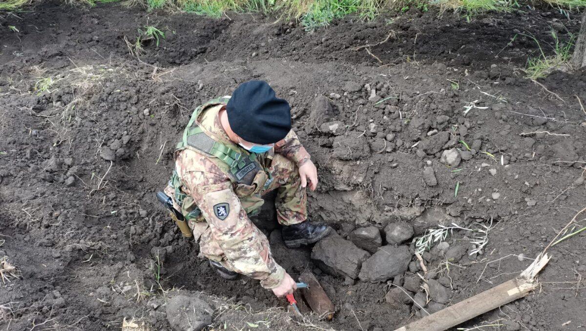 ADRANO, TROVATO E DISINNESCATO ORDIGNO BELLICO - 